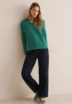 T-shirt à capuche en sergé