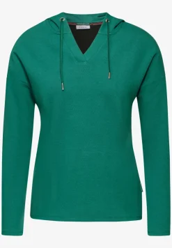 T-shirt à capuche en sergé