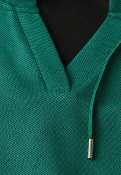 T-shirt à capuche en sergé