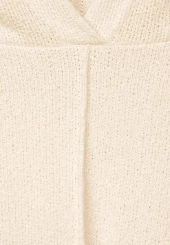 T-shirt à capuche en tricot