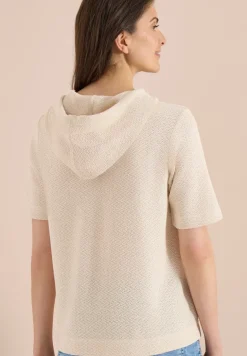 T-shirt à capuche structuré