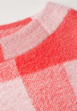 T-shirt à carreaux à manches courtes