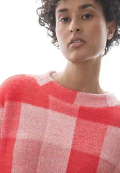 T-shirt à carreaux à manches courtes