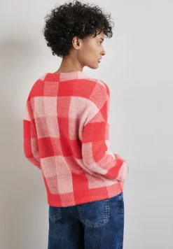 T-shirt à carreaux à manches courtes