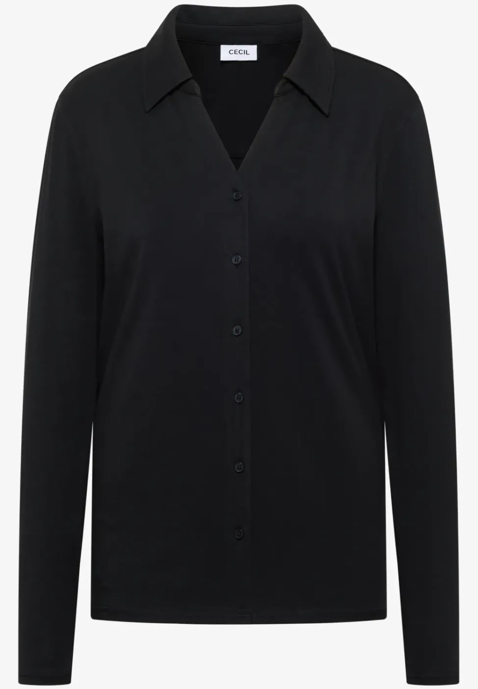 T-shirt à col chemise
