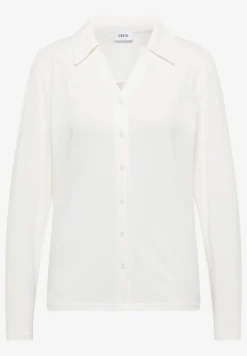 T-shirt à col chemise