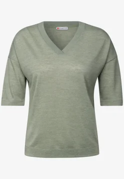 T-shirt à col en V