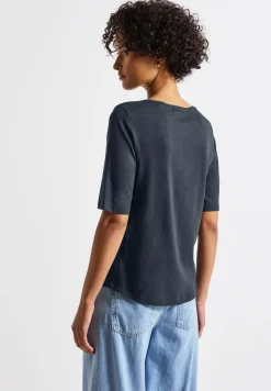 T-shirt à col en V