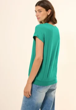 T-shirt à col en V