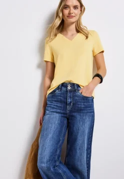 T-shirt à col en V