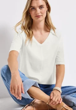 T-shirt à col en V