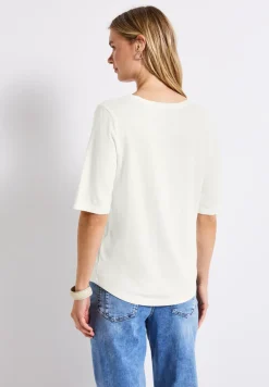 T-shirt à col en V