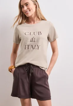 T-shirt à col rond avec artwork
