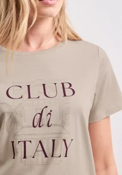 T-shirt à col rond avec artwork