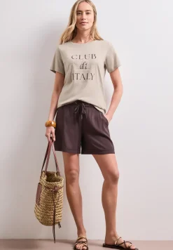 T-shirt à col rond avec artwork