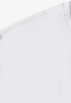 T-shirt à col rond avec détail turn-up