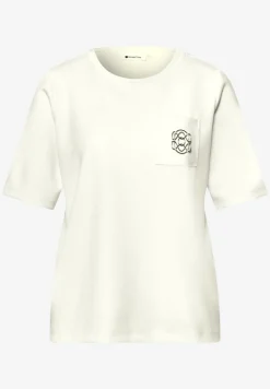 T-shirt à col rond avec détail décoratif