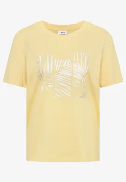 T-shirt à col rond avec imprimé