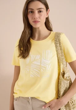 T-shirt à col rond avec imprimé