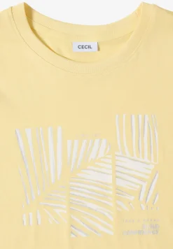 T-shirt à col rond avec imprimé