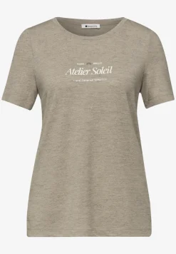 T-Shirt à col rond avec inscriptions