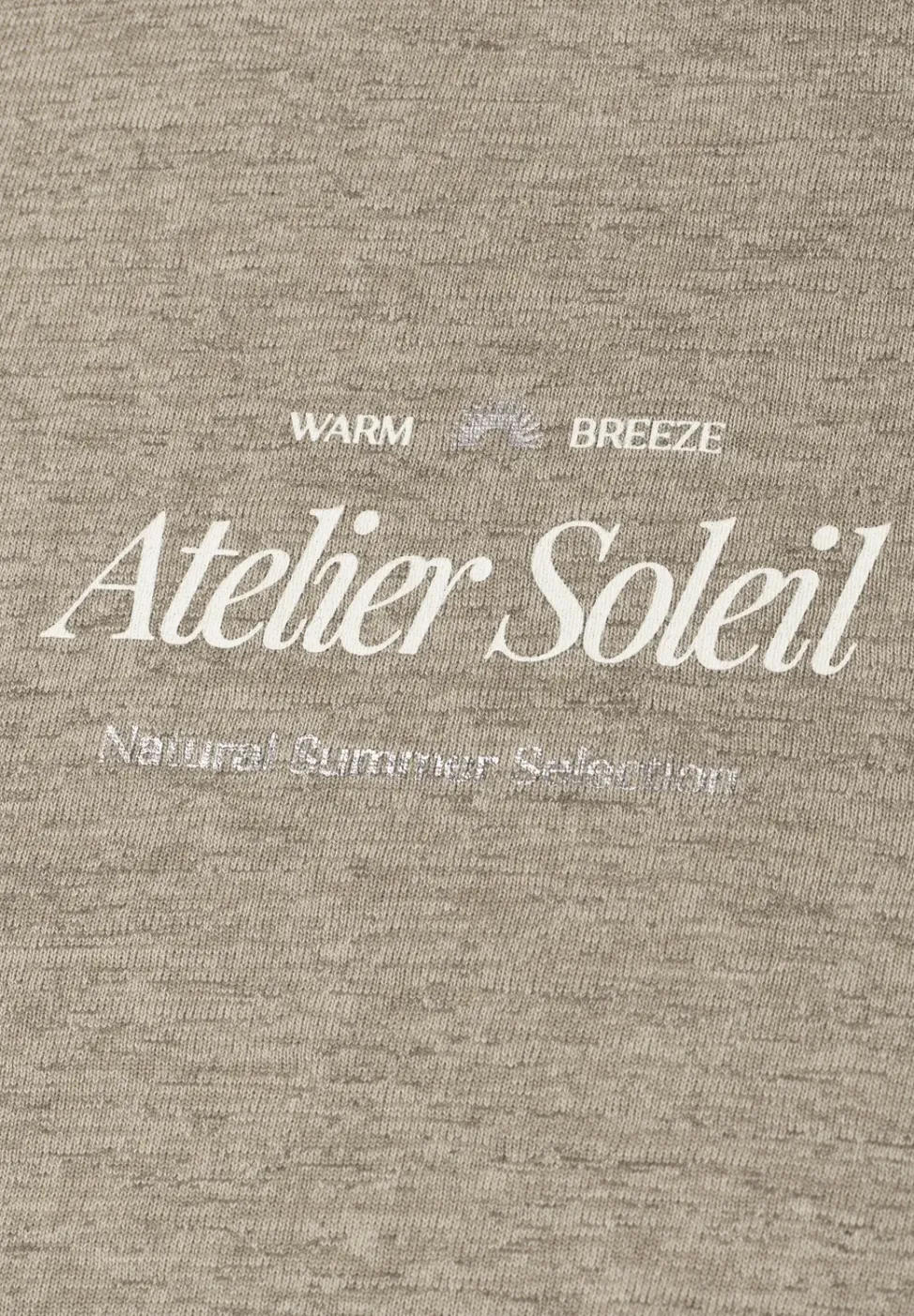 T-Shirt à col rond avec inscriptions