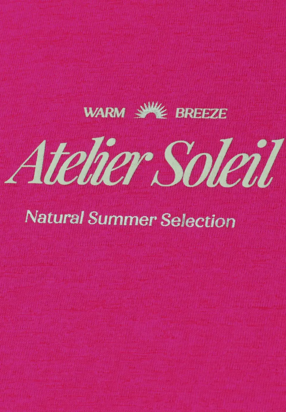 T-Shirt à col rond avec inscriptions