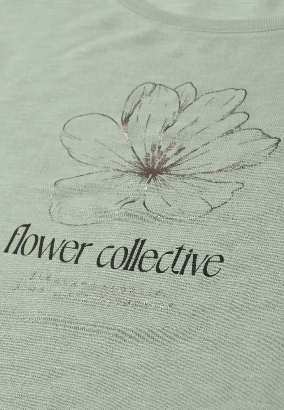 T-shirt à col rond avec motif graphique