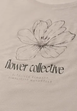 T-shirt à col rond avec motif graphique