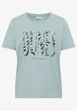 T-shirt à col rond et imprimé sur le devant