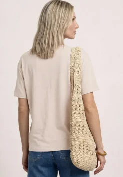 T-shirt à col rond et imprimé