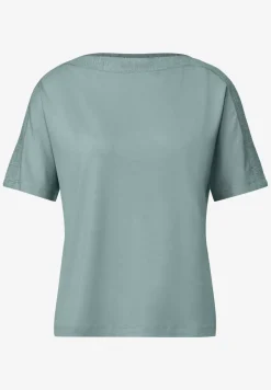 T-shirt à col structuré