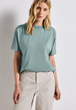 T-shirt à col structuré