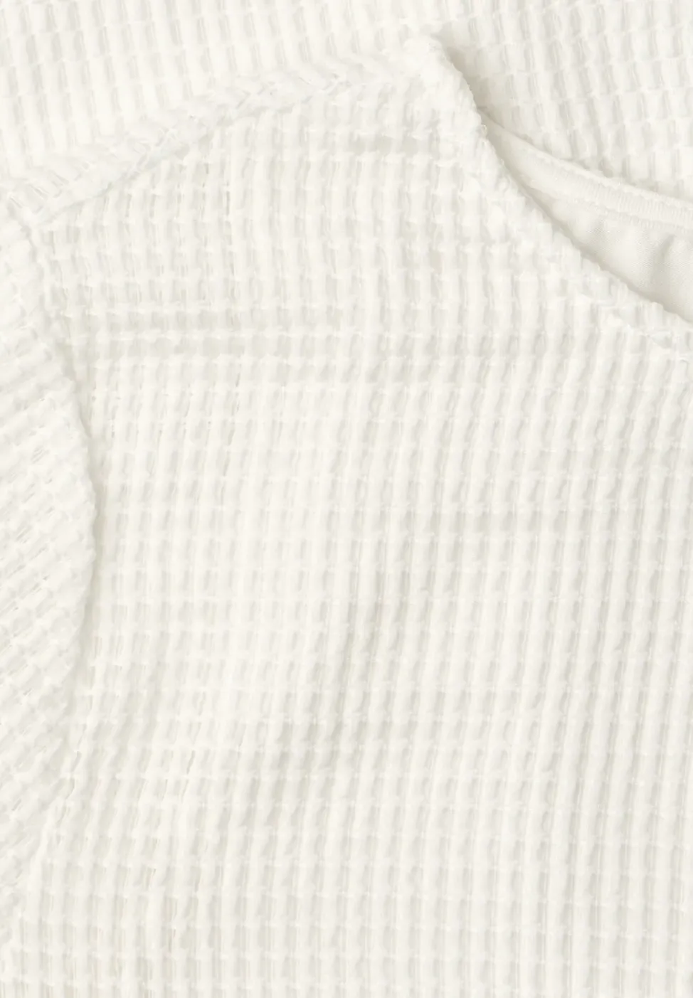 T-shirt 2 en 1 en mesh avec col bateau