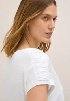 T-shirt à fronces
