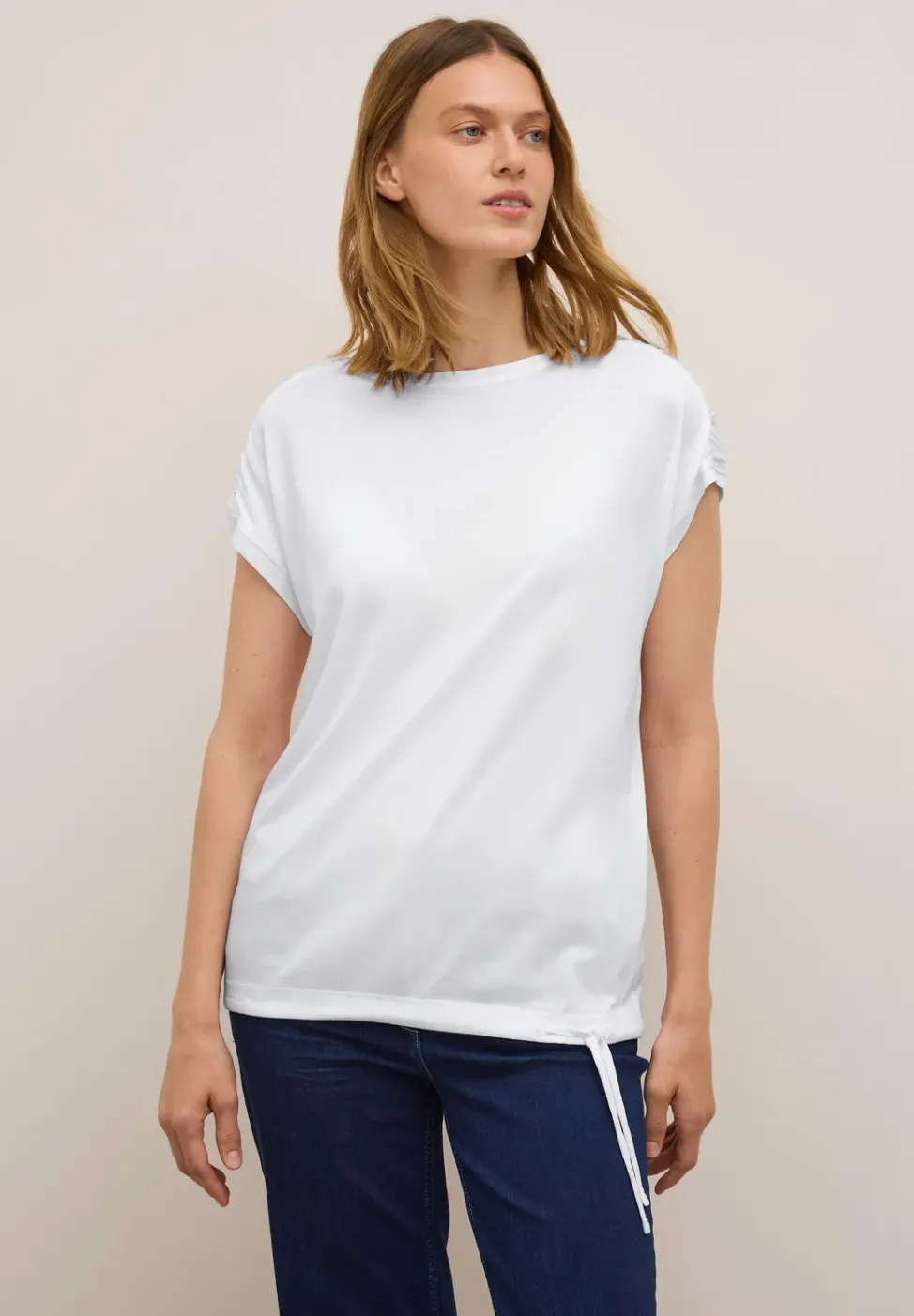 T-shirt à fronces