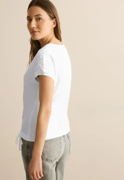 T-shirt à fronces