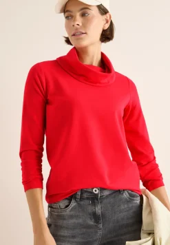 T-shirt à grand col
