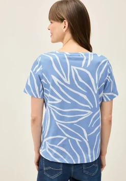 T-shirt à imprimé floral