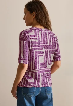 T-shirt à l'aspect dévoré