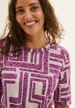 T-shirt à l'aspect dévoré