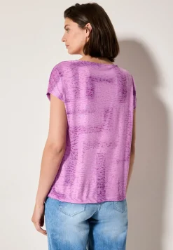 T-shirt à l'aspect dévoré