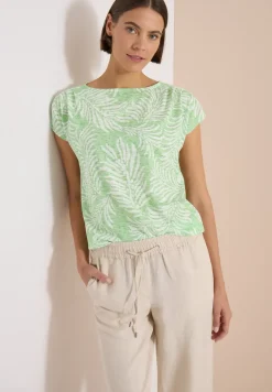 T-shirt à l'effet dévoré