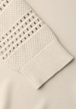 T-shirt à manches ajourées