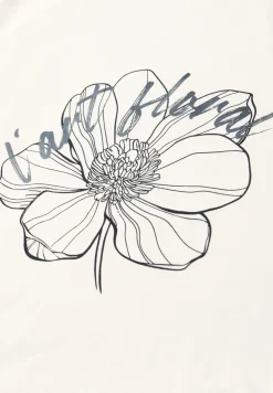 T-shirt à manches courtes avec un artwork floral