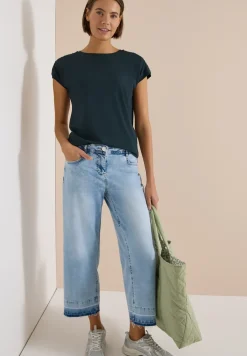 T-shirt à manches courtes avec fronces
