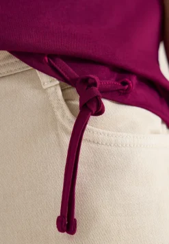 T-shirt à manches courtes avec fronces