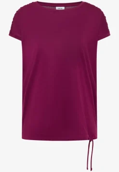 T-shirt à manches courtes avec fronces