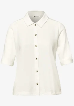 T-shirt à manches courtes avec patte de boutonnage