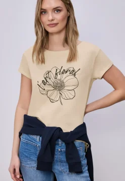 T-shirt à manches courtes avec un artwork floral